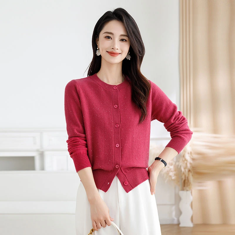 【香嘉怡新品】XJYD7923女士上衣羊毛衫新款韩版网红款针织百搭