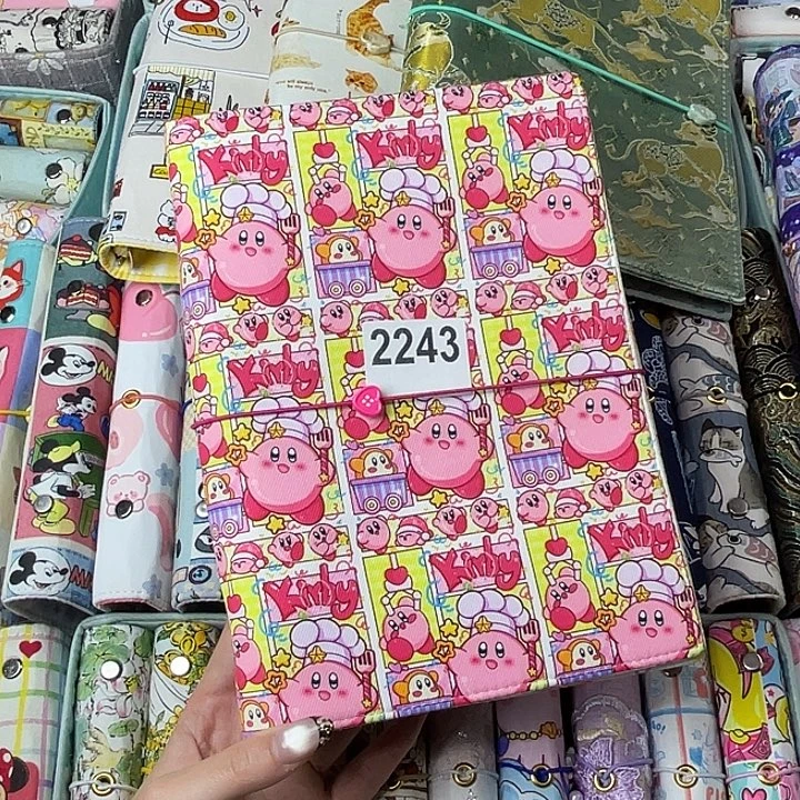 织绣A5活页不带纸2243