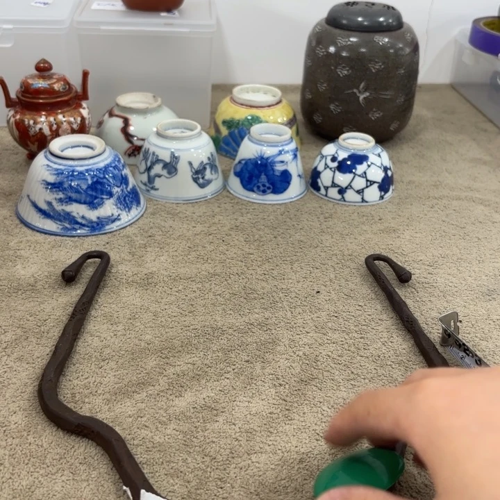 瓷片非常美丽好看的物品