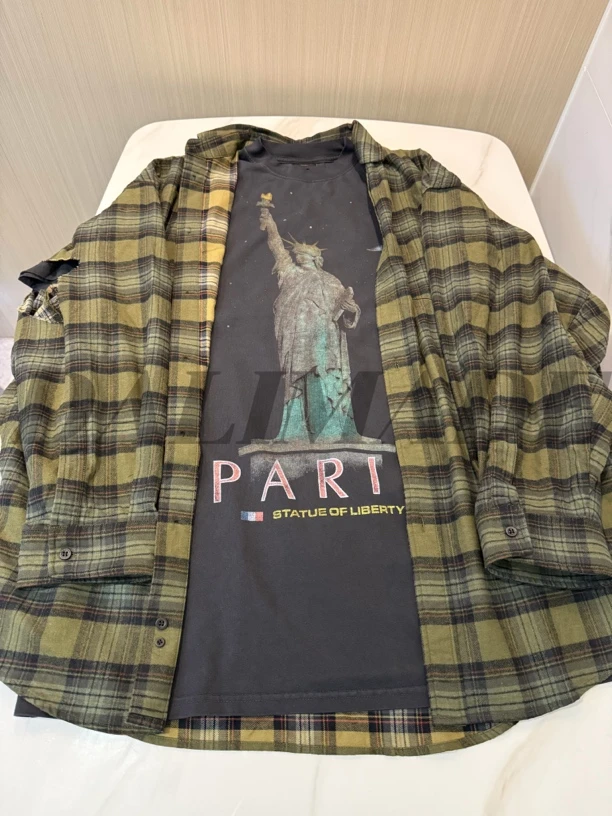 自由女神 真两件衬衫 YB数据84衣长