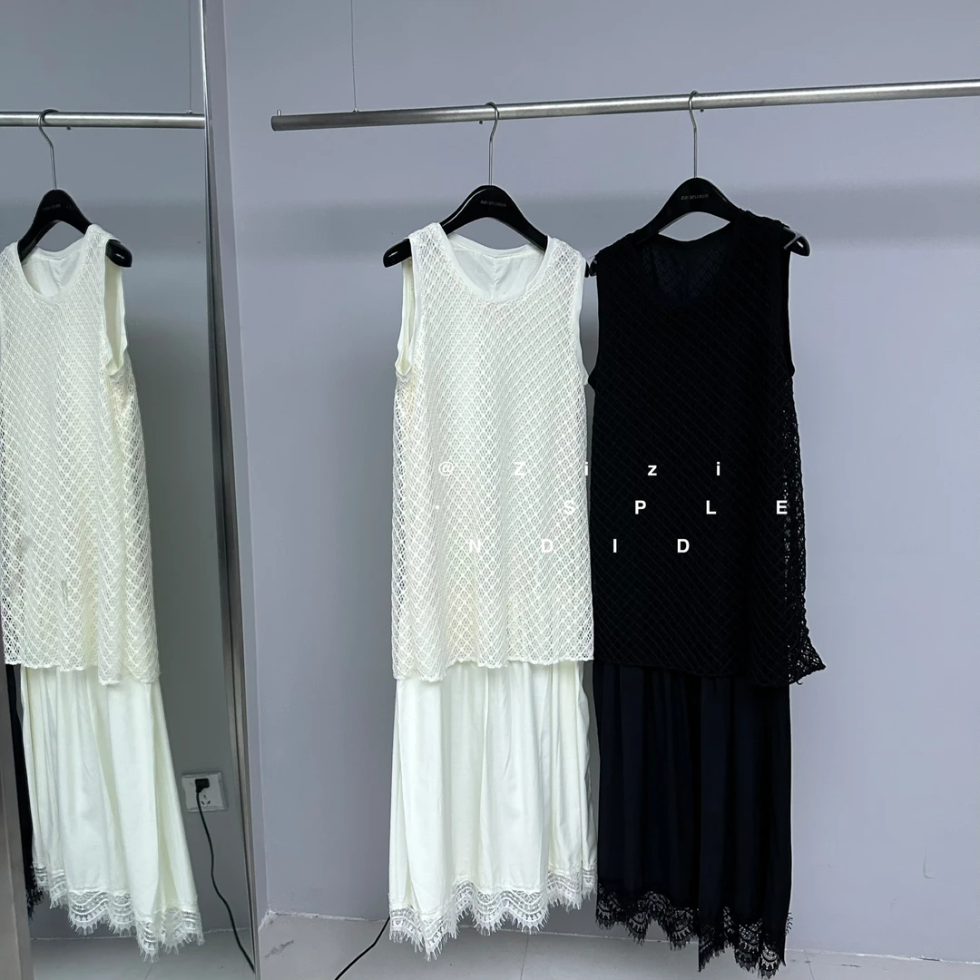 Elephant（1310#）小香风气质无袖连衣裙kc