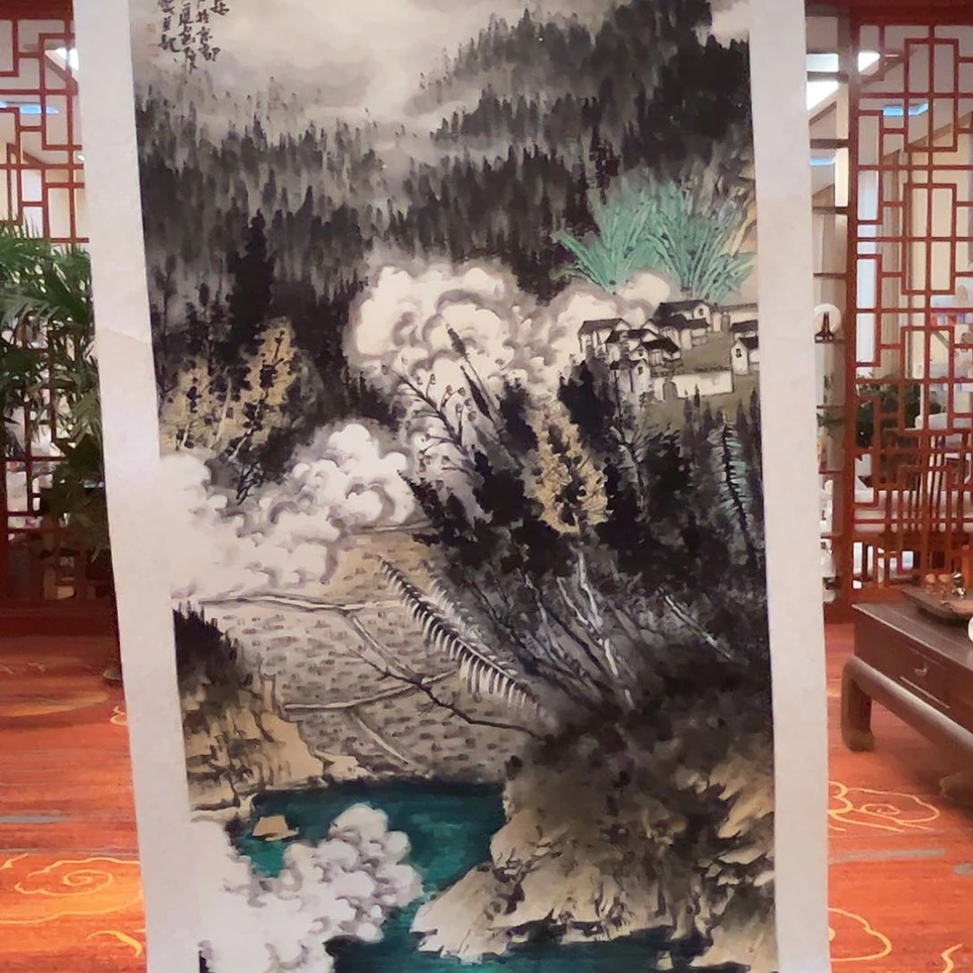 国画书法作品欣赏。书法