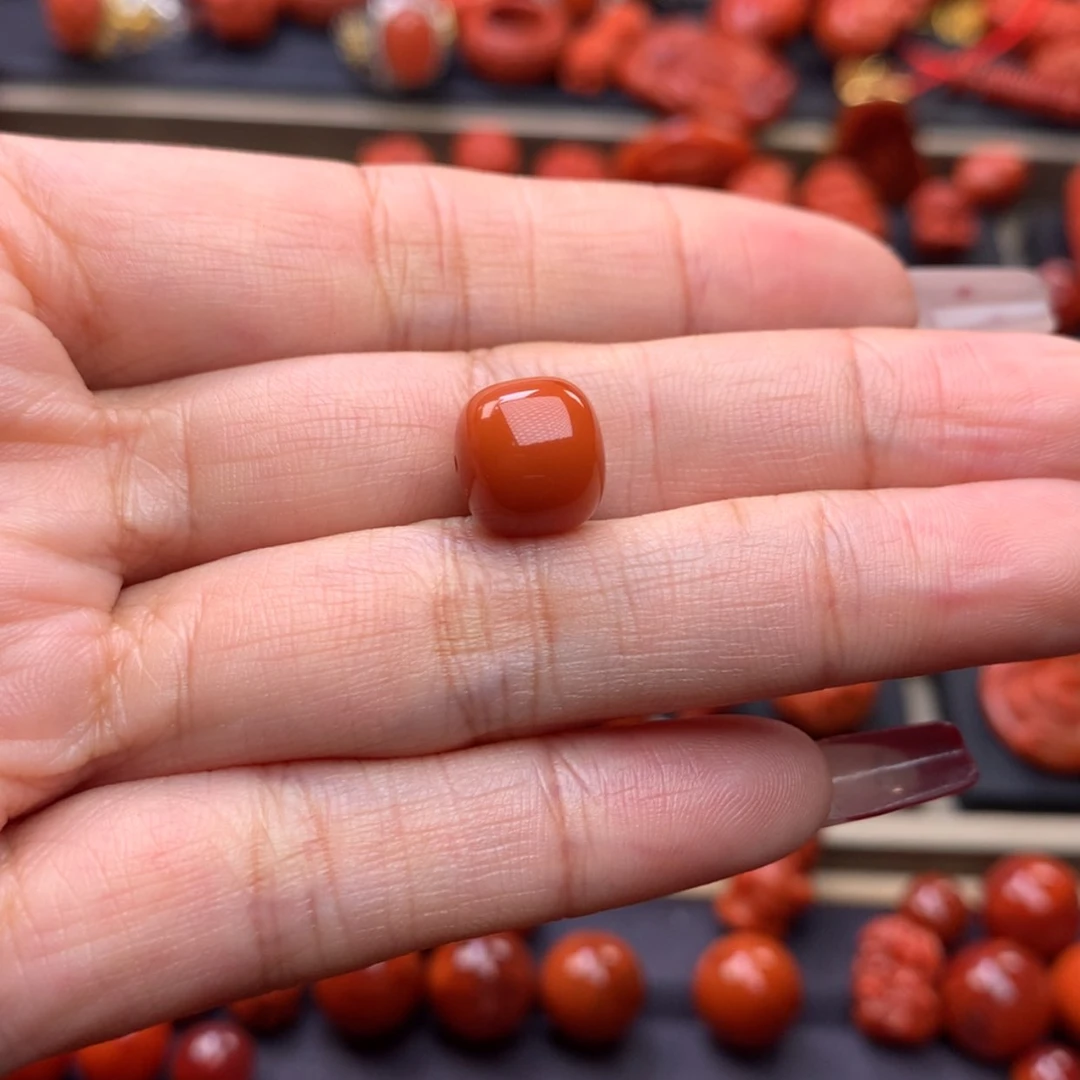 【闪购商品】南红玛瑙老型单珠10mm未镶嵌