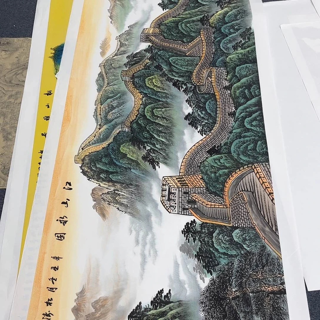 国画宣纸国画纯手绘作品
