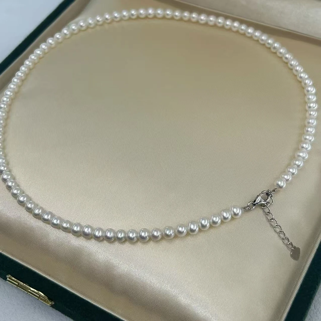 【莞莞专属】【未央】极光淡水小米链项链RY8151