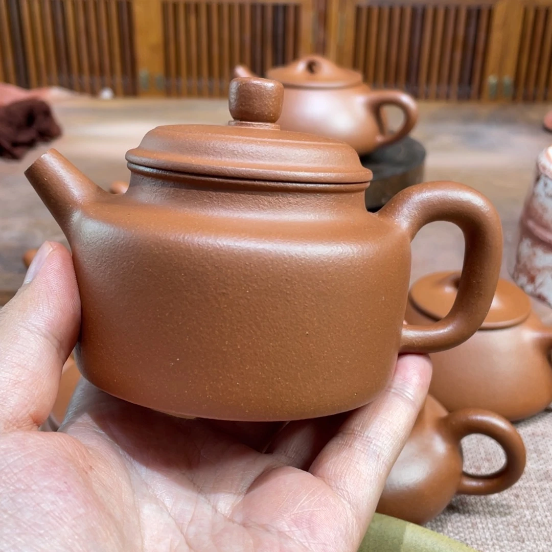 茶壶紫砂失***岛宜兴紫砂原矿紫砂壶