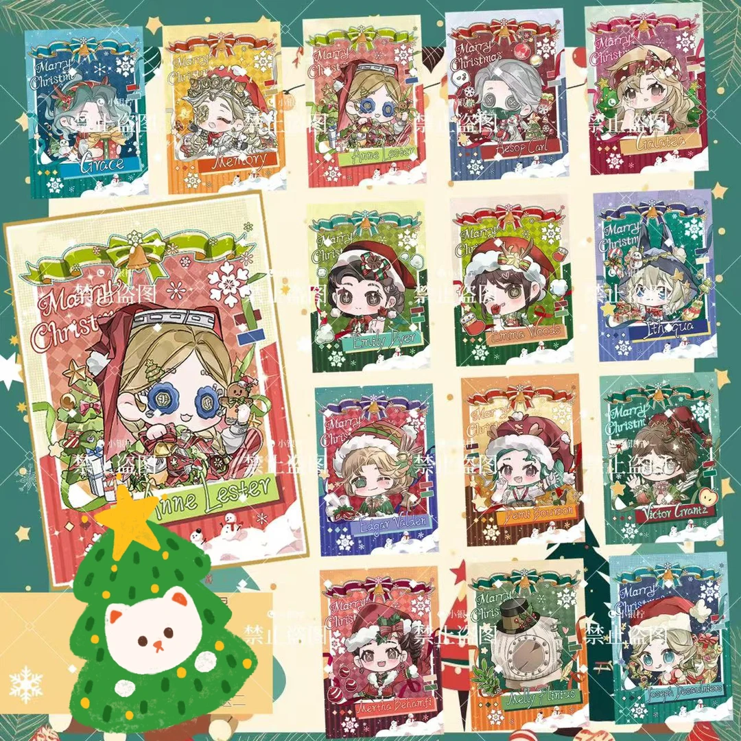 （拆盒）正版同人授权 圣诞系列拍立得盲盒代拆