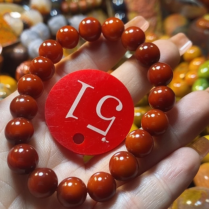 海***成玛瑙/玉髓未镶嵌手链