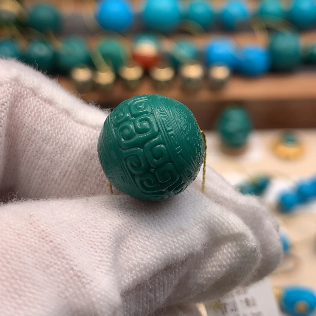 绿松石未镶嵌珠宝奇石14m