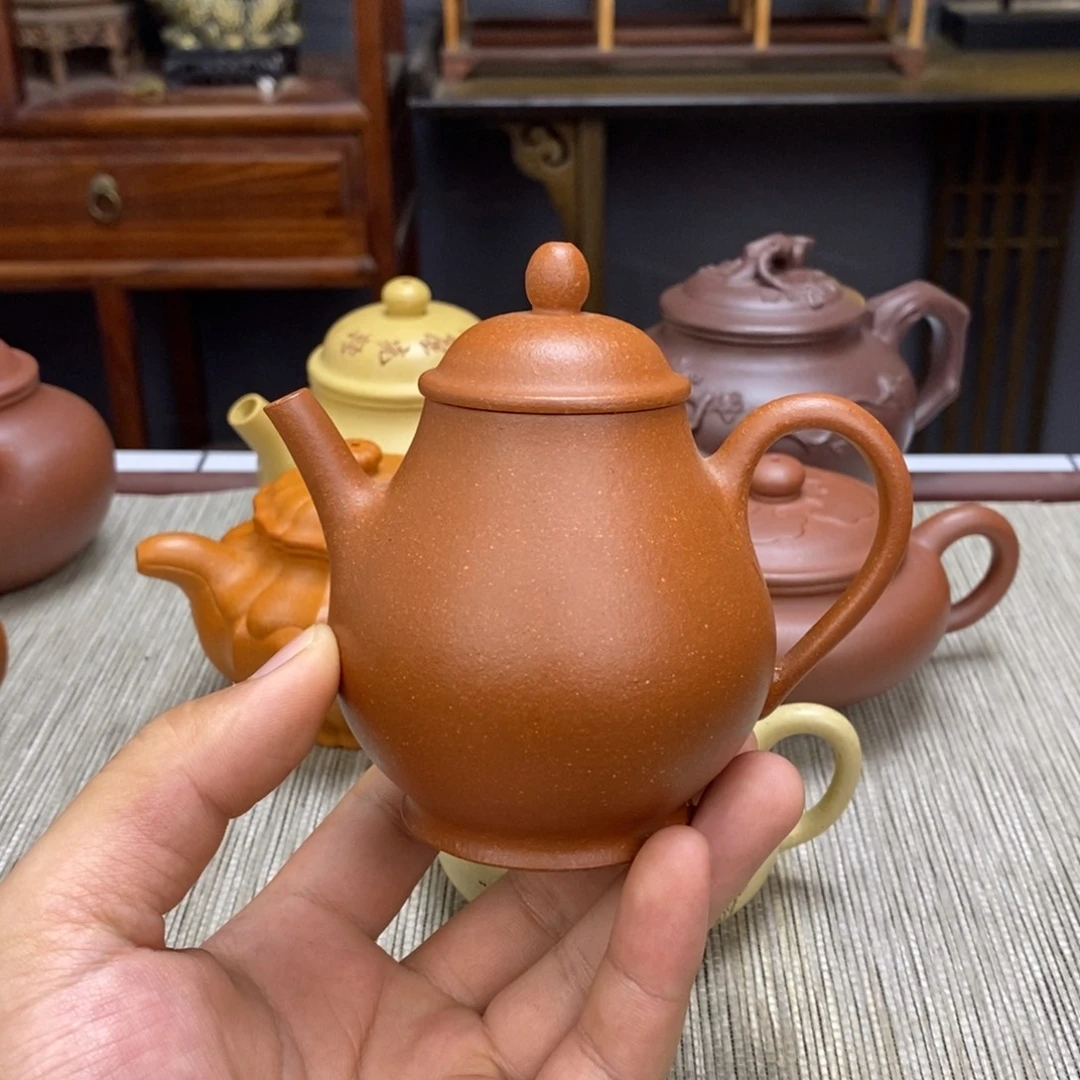 紫泥茶壶容量220毫升