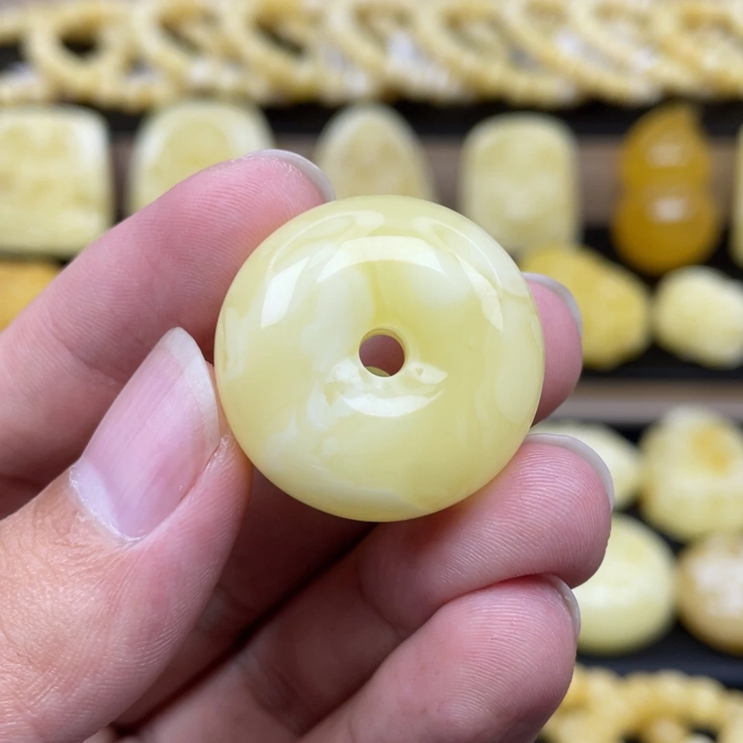 琥珀未镶嵌裸石琥珀蜜蜡