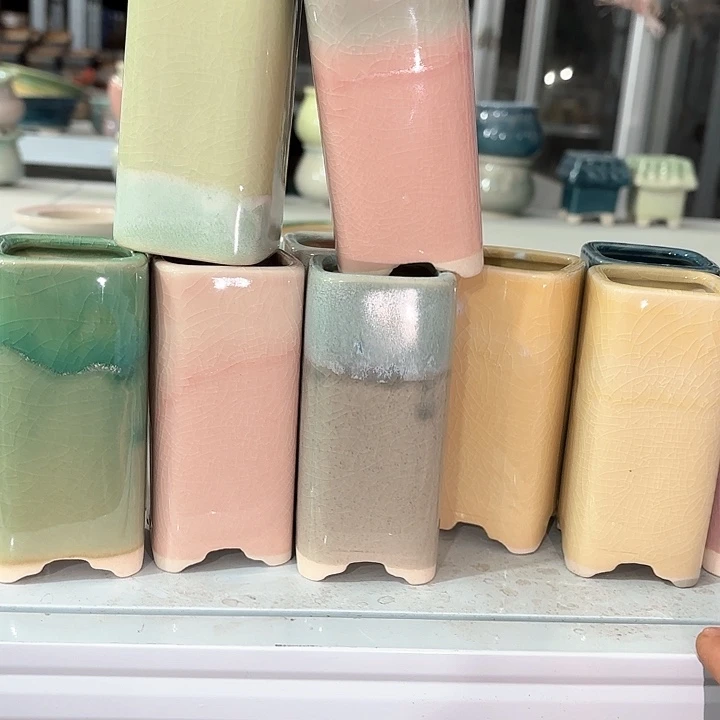 红陶量货｜口4高11深浅搭配发6