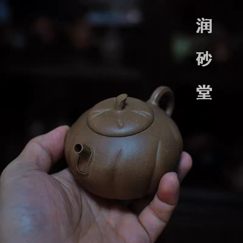 全手工 仿生薄胎小品 原矿团泥