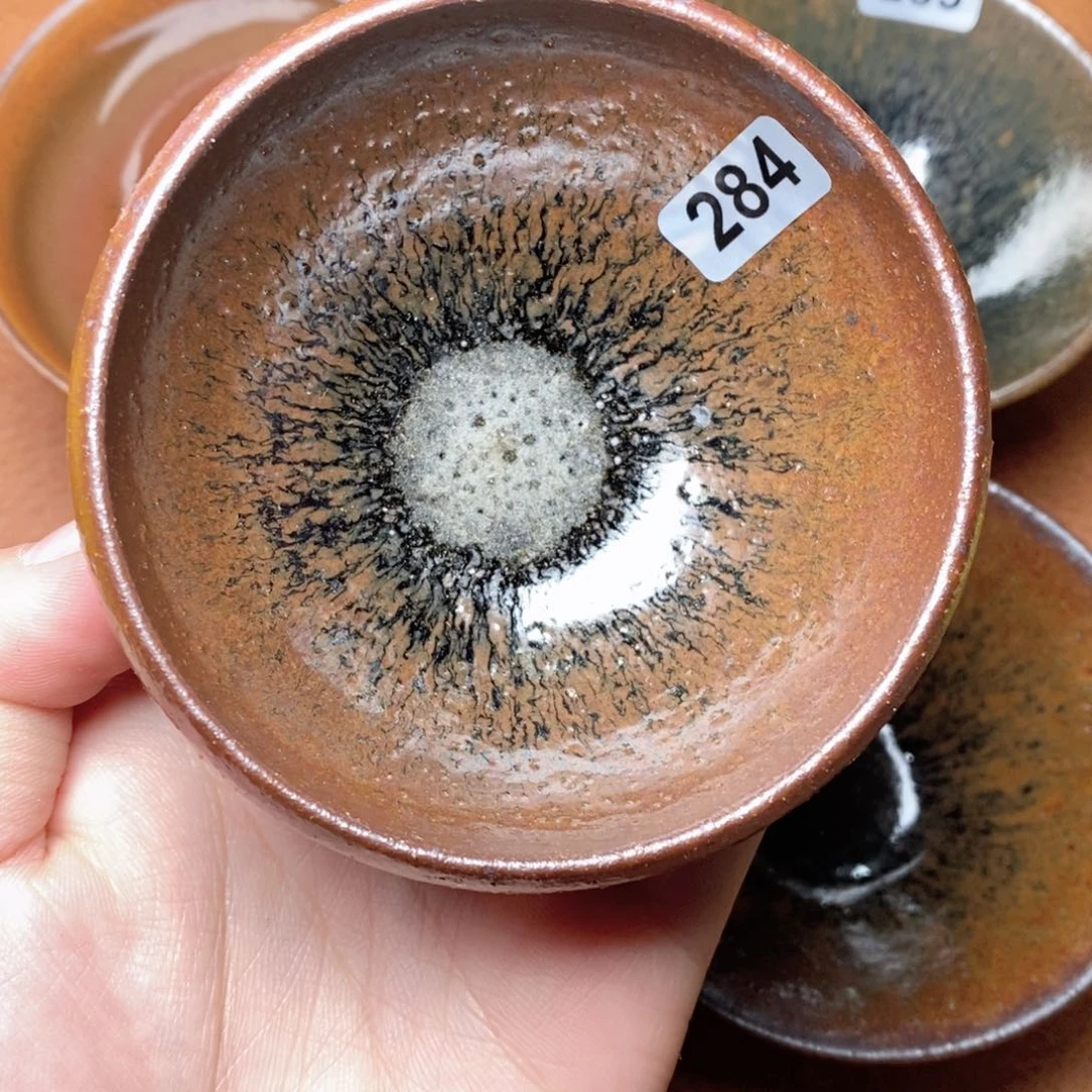 和**尘建窑建盏主人茶盏284