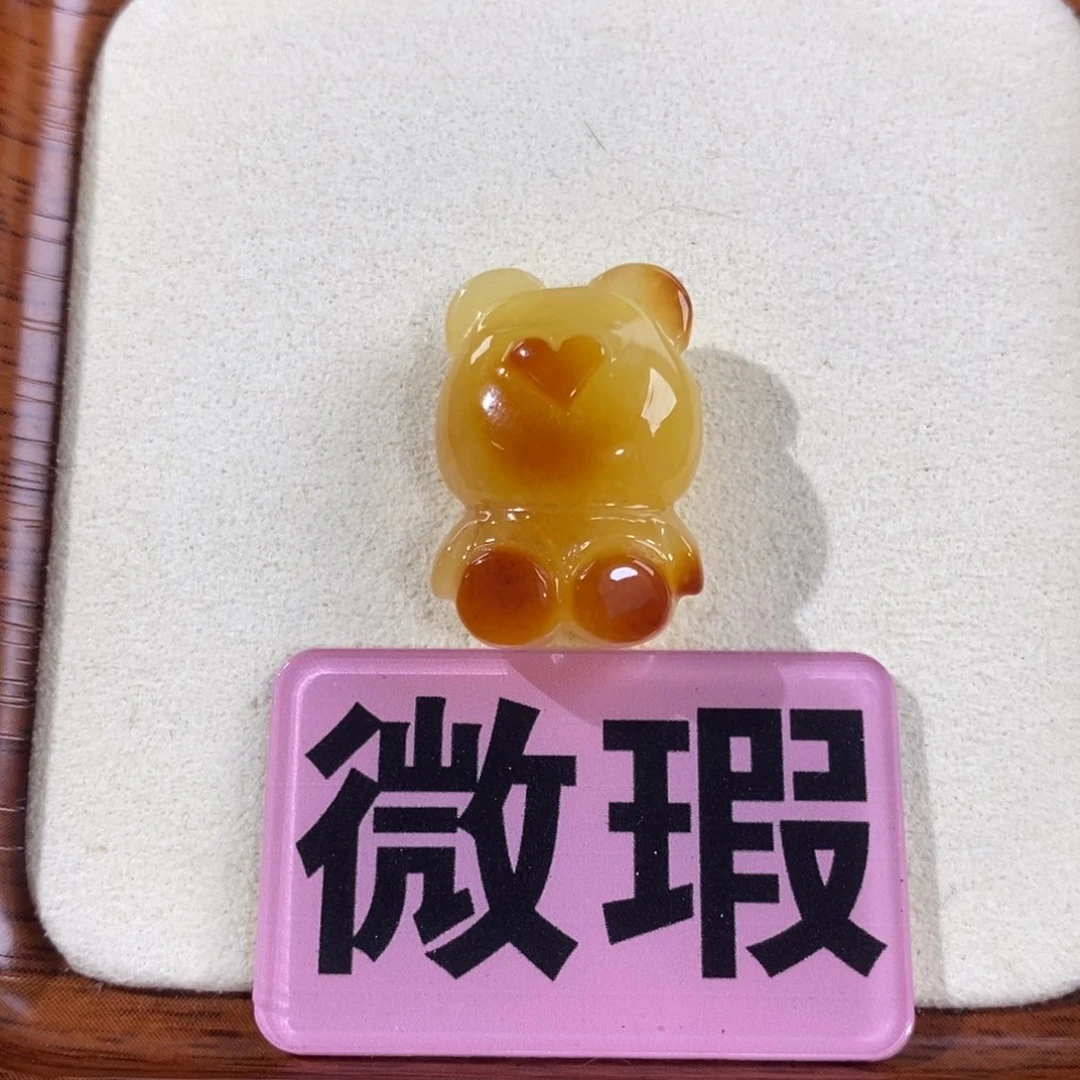 裸石蜜蜡未镶嵌定制
