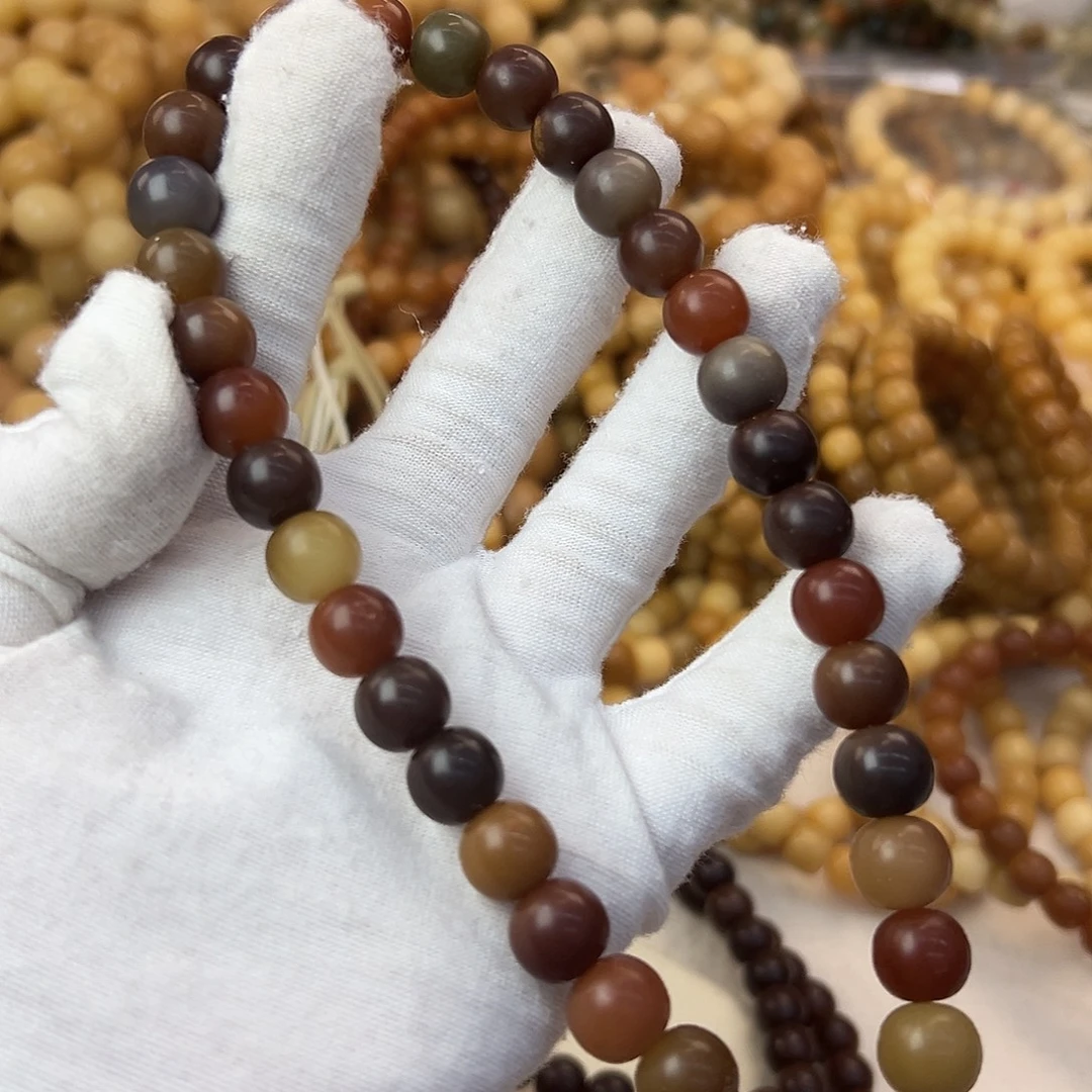 菩提根/象牙果吊坠11干磨瑕疵052