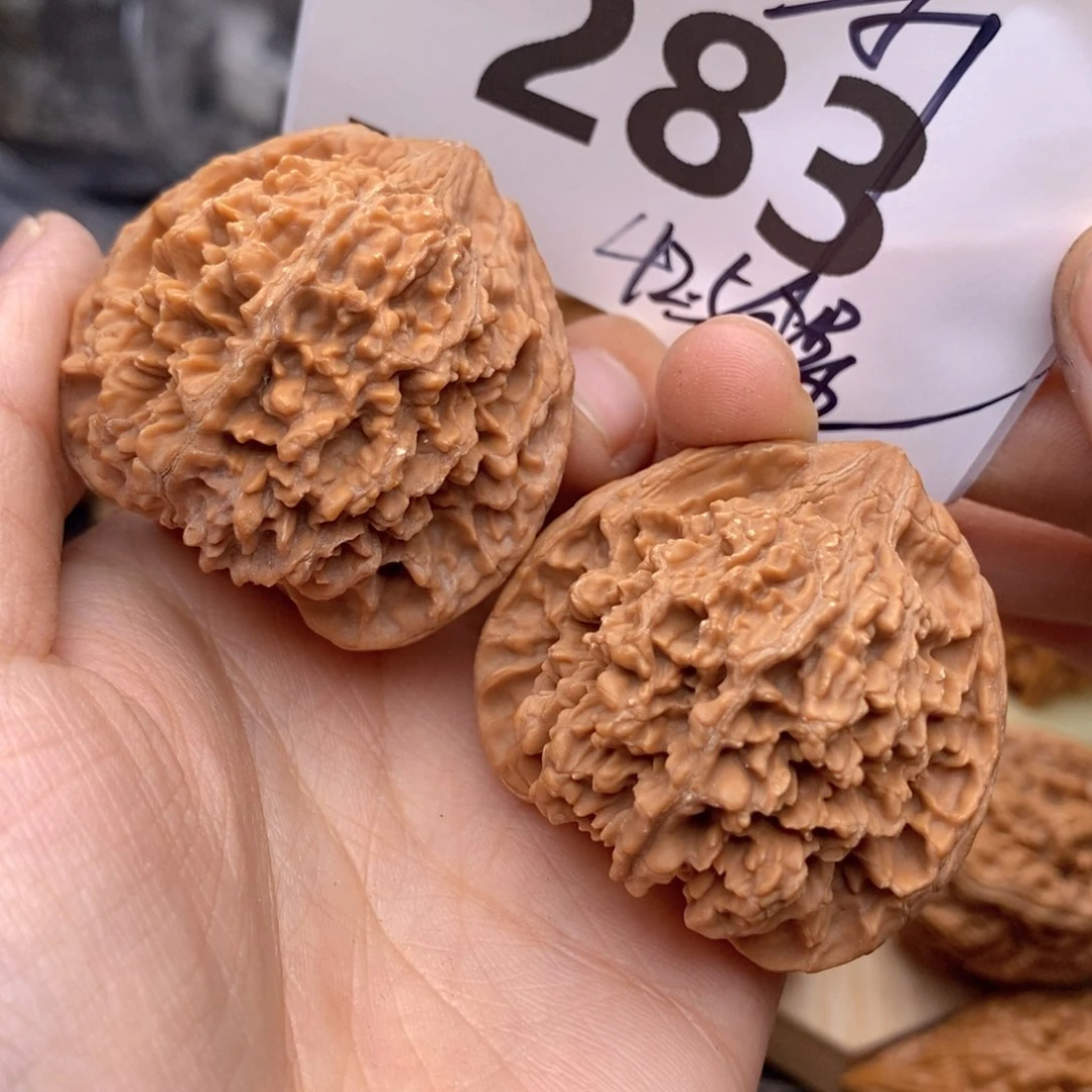 文玩核桃把件283号42.5满星