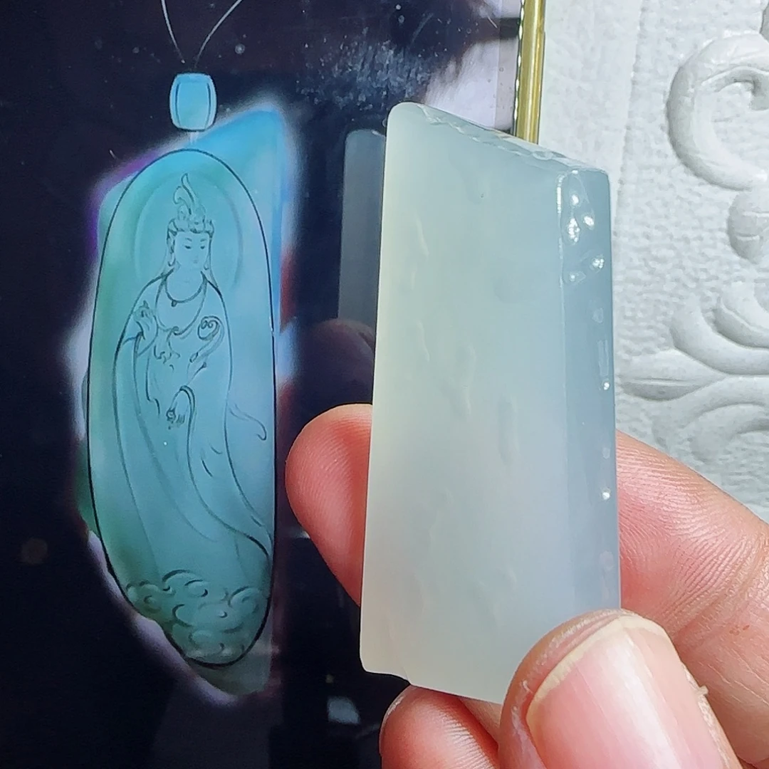 未镶嵌定制翡翠缅甸天然A货翡翠含老师工艺