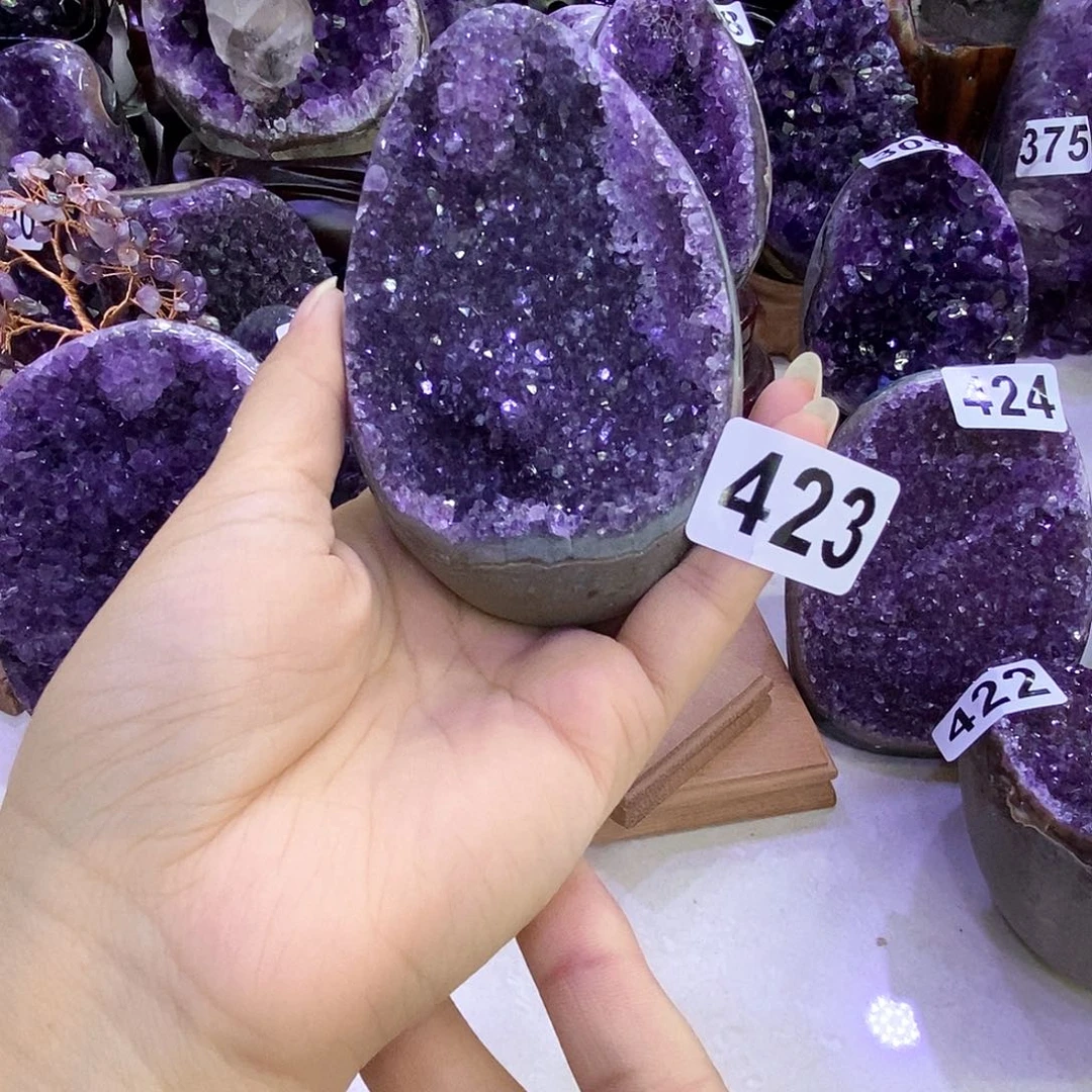未镶嵌大型摆件（非配饰）紫晶