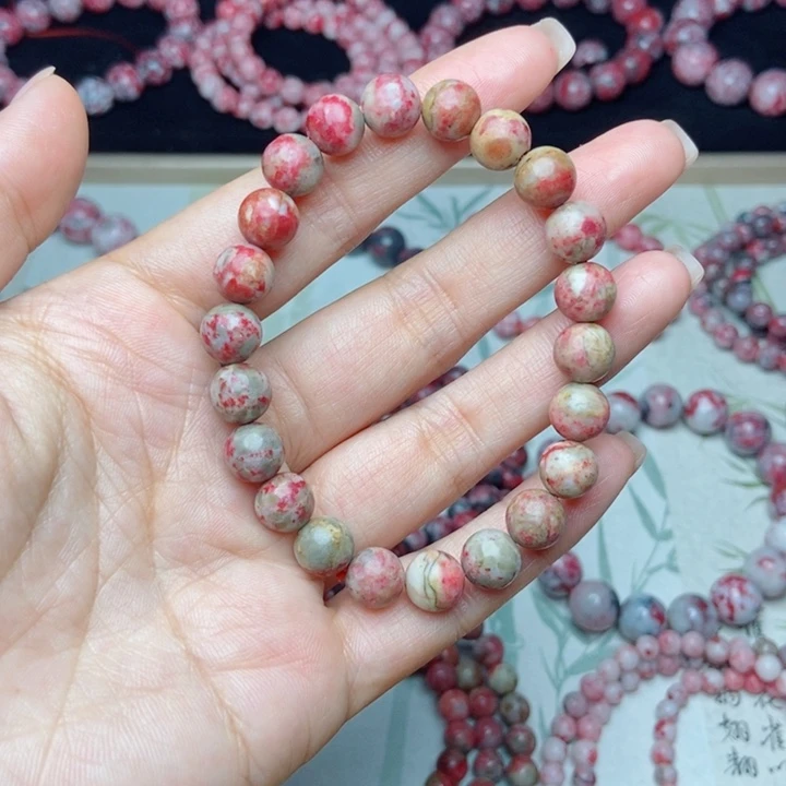 天然辰砂朱砂原石卡8