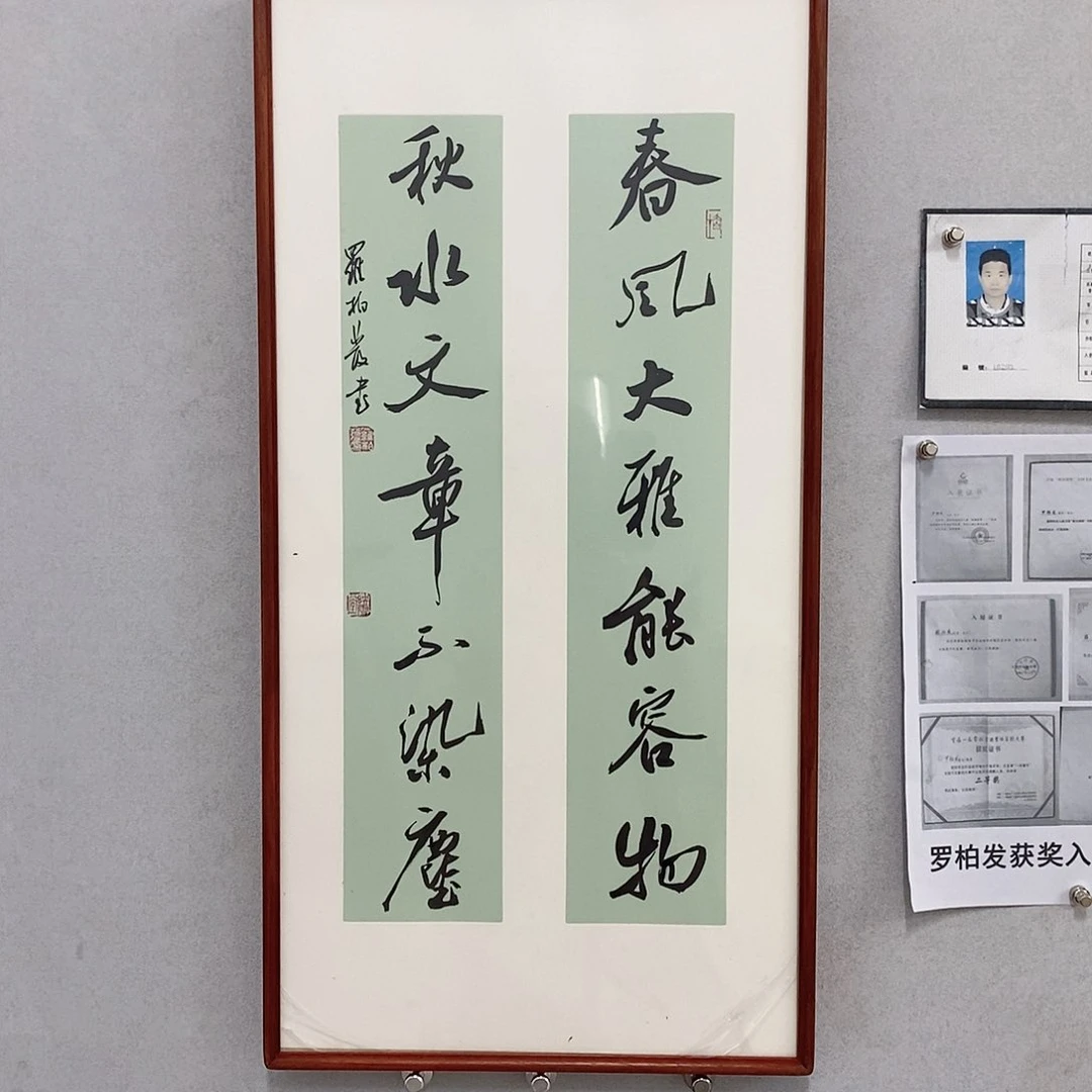 书法罗柏发老师作品