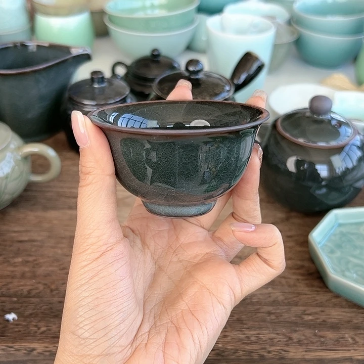 小米茶器龙泉青瓷