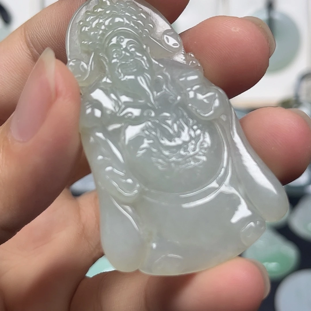 颈饰未镶嵌翡翠缅甸翡翠