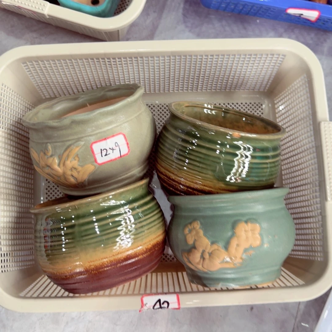 紫砂花盆粗陶粗陶