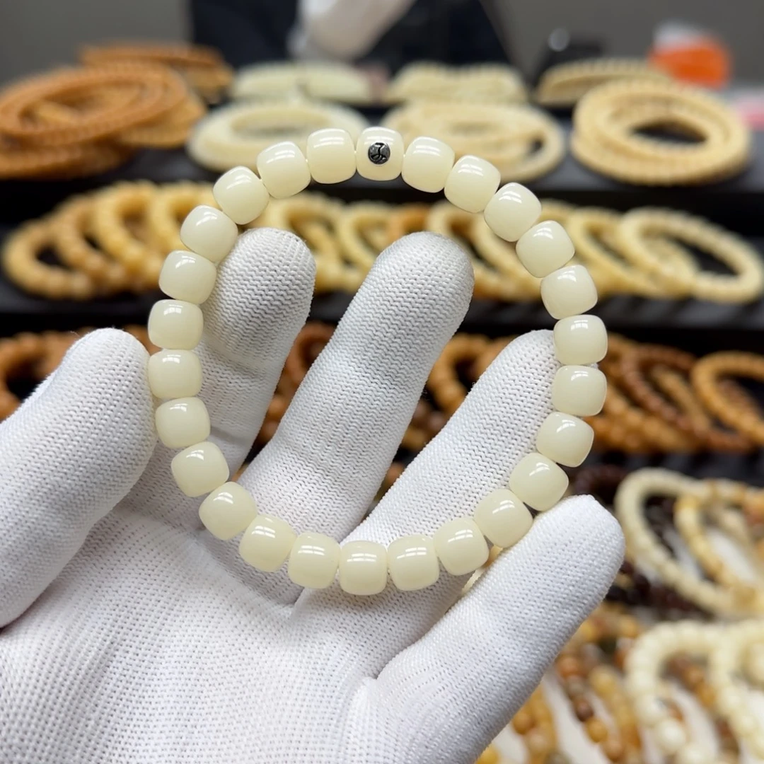 菩提根/象牙果手串8×9 5年 霜降 鬼工