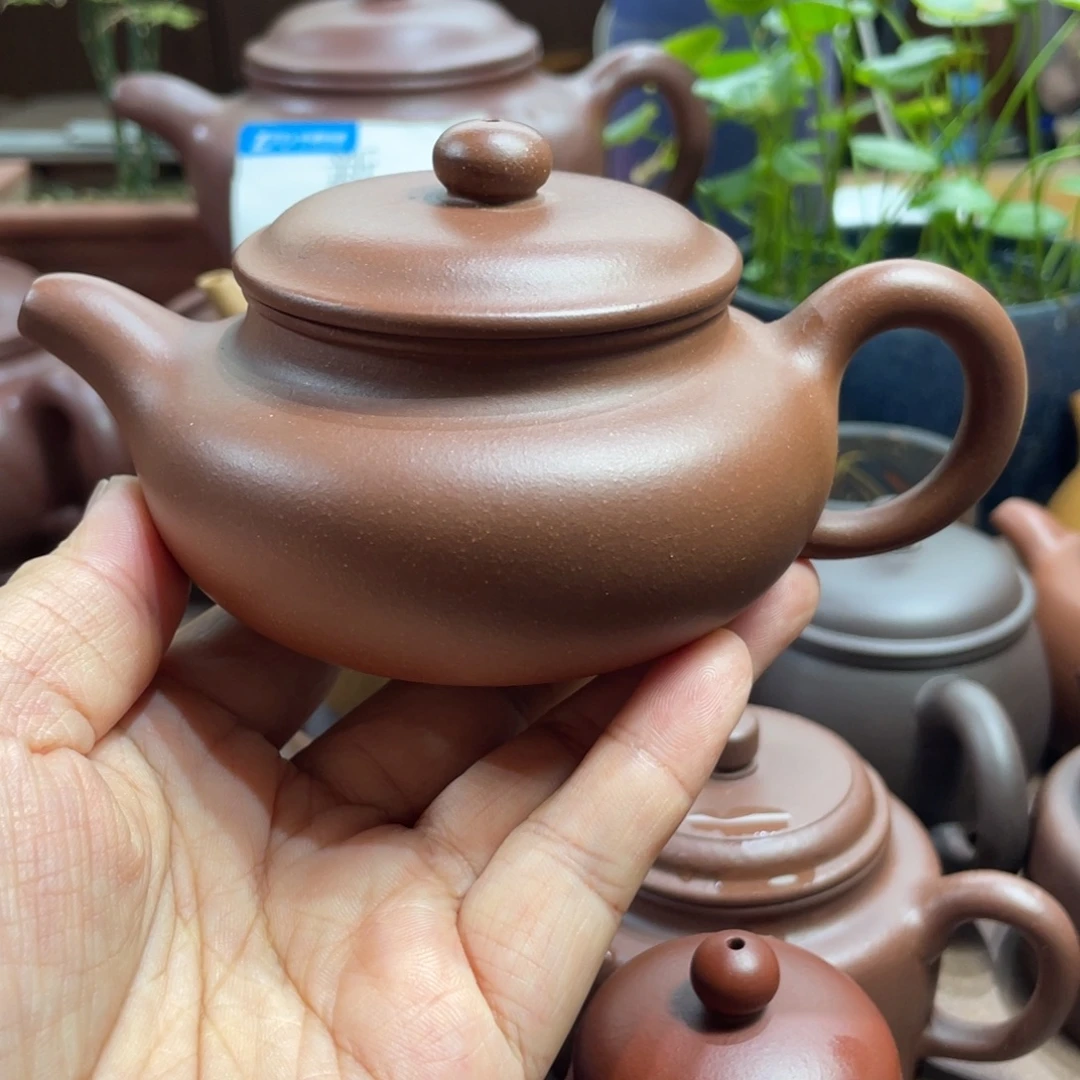 茶壶紫砂微瑕仿古底槽清200毫升
