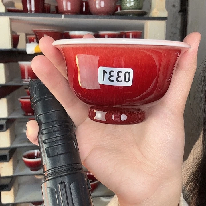 瓷片景德镇郎红陶瓷