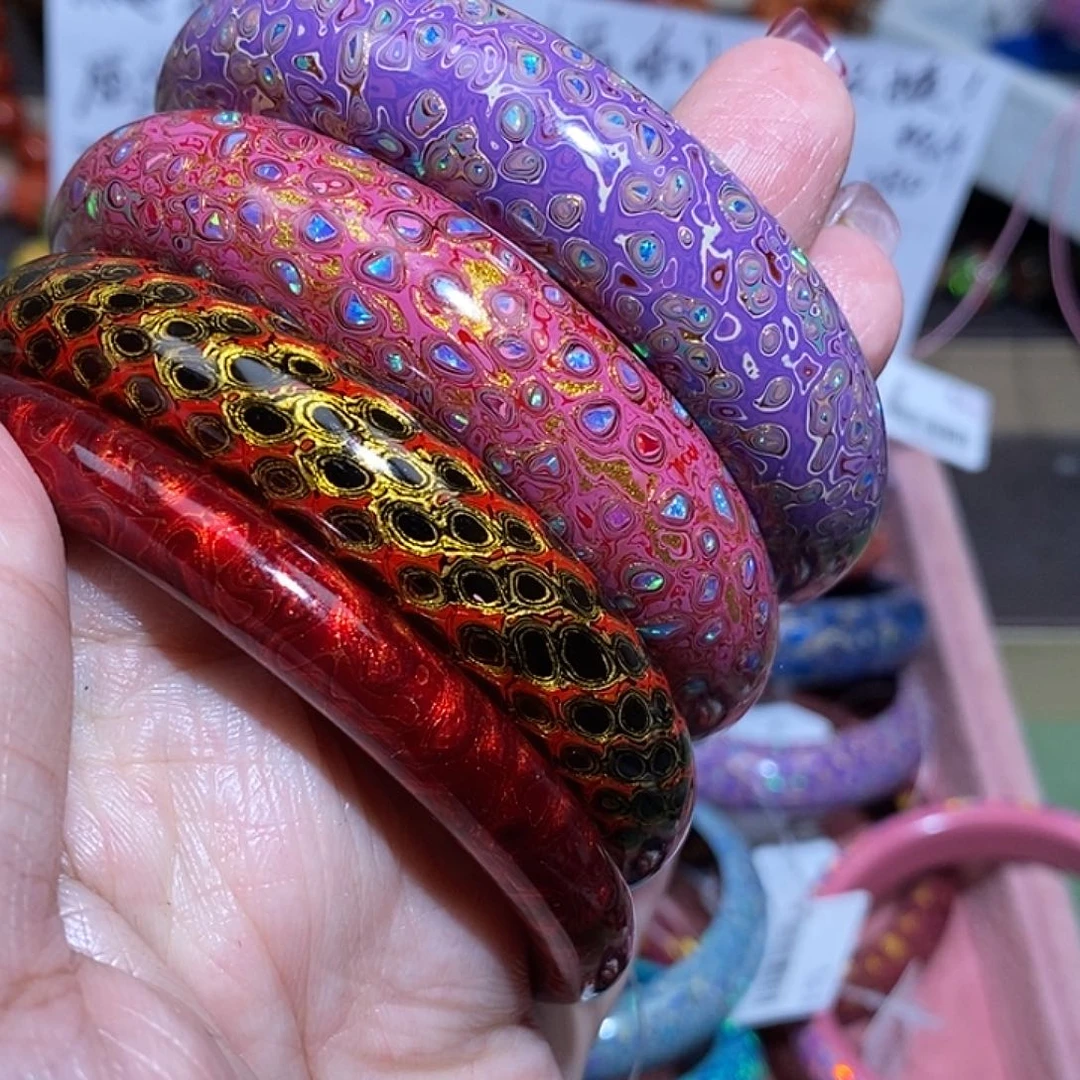 乐***乐大漆漆器手镯63+不退不换