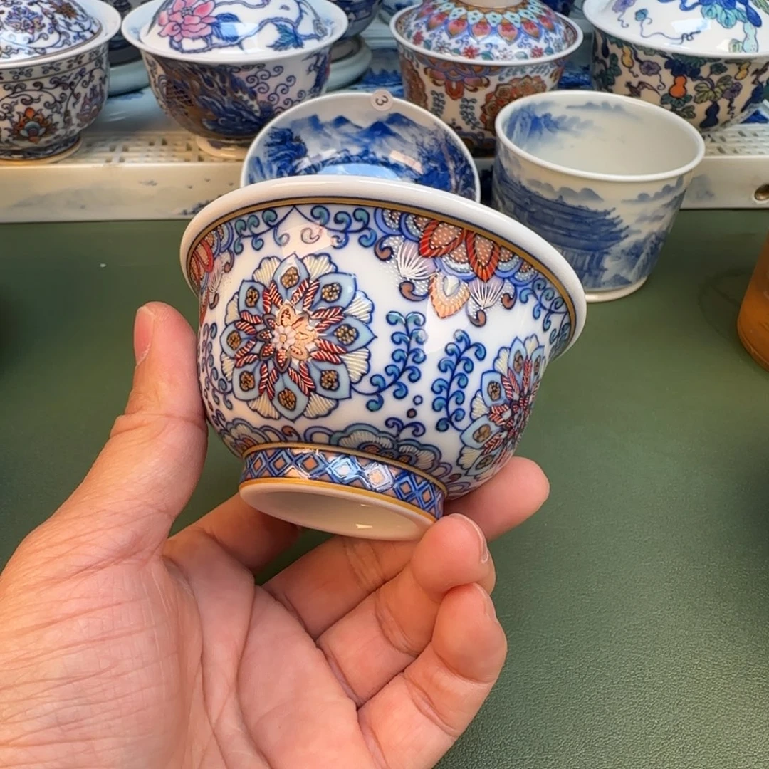 纯手工纯手绘茶具石头13