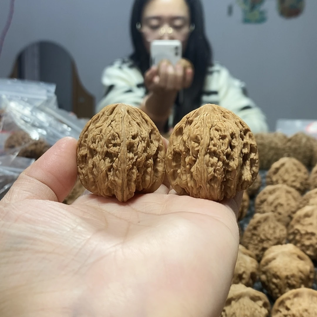 桃核吊坠 密纹 37