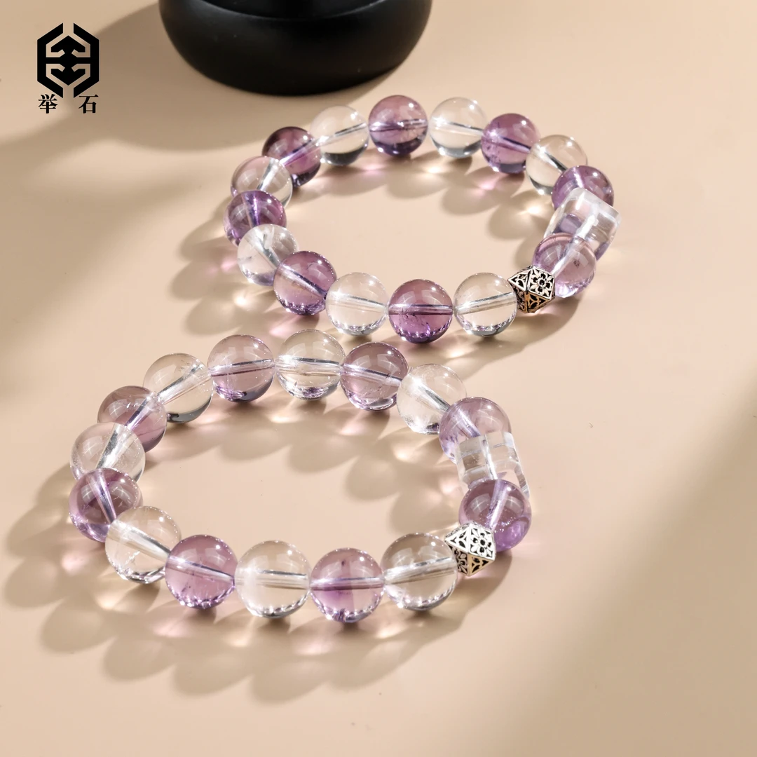 【举石精选】X07-6632-922水晶手串（一件/多样性发/约11mm）J
