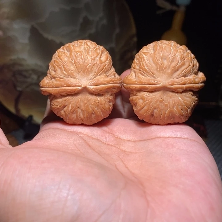 把件桃核44尺元宝海豚头