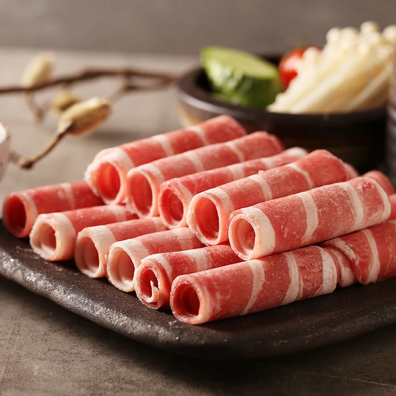 肥牛卷新鲜调理牛肉卷烤肉食材牛肉片火锅食材组合套餐牛肉火锅