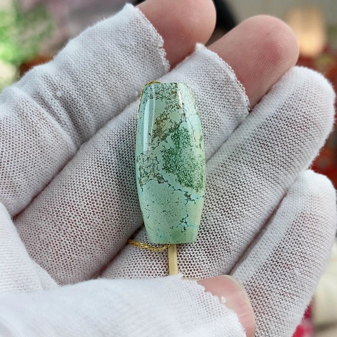 绿松石珠宝半成品未镶嵌