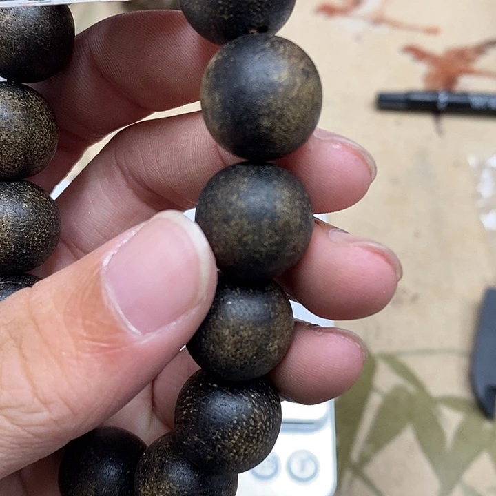 沉香香囊沉香木虫漏