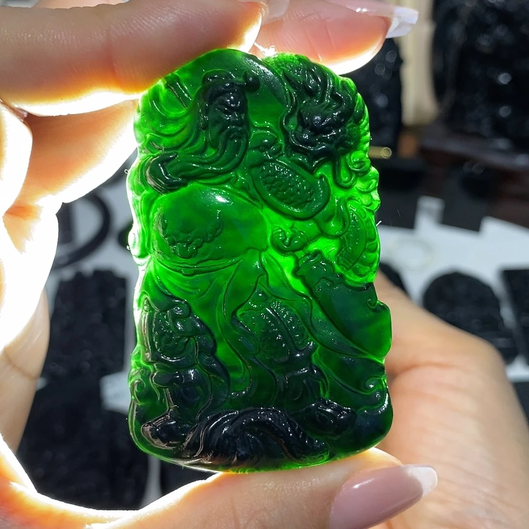 岫玉未镶嵌纯天然岫玉颈饰