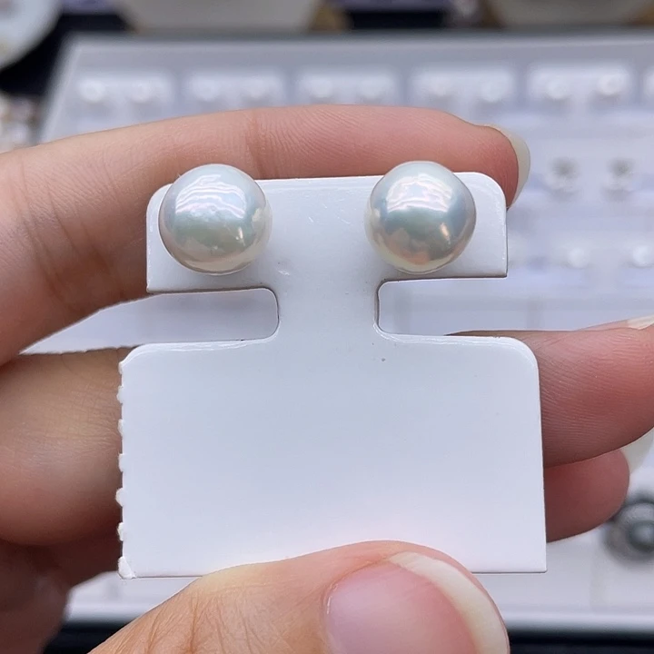 颈饰银S925镶嵌淡水珍珠