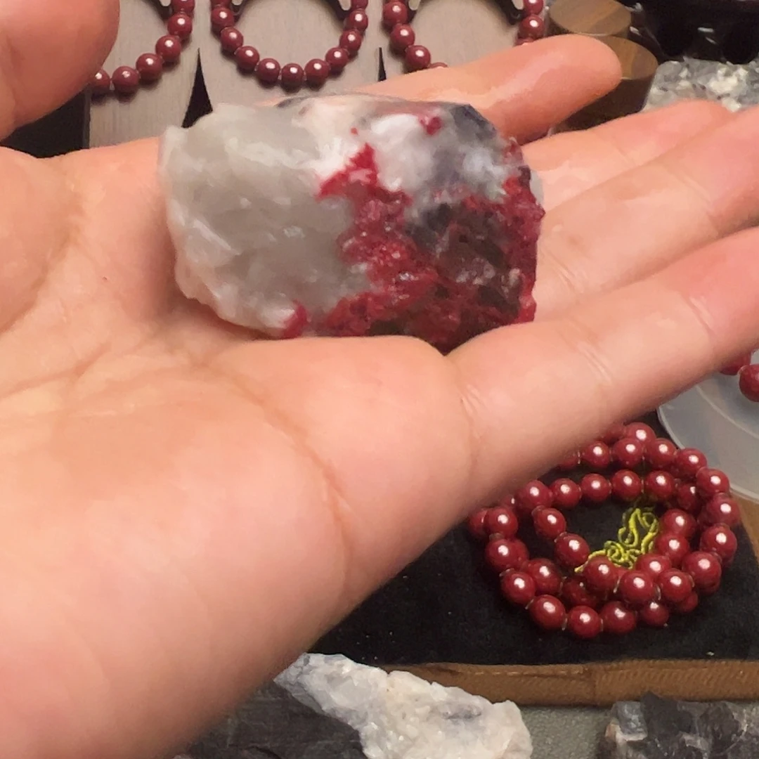 天然辰砂天然朱砂原矿