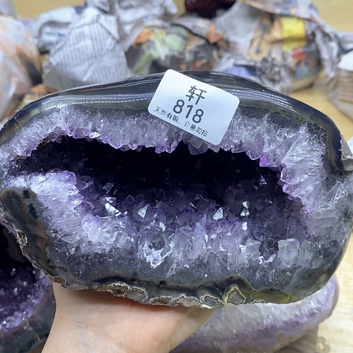 未镶嵌紫晶大型摆件（非配饰）シ***o