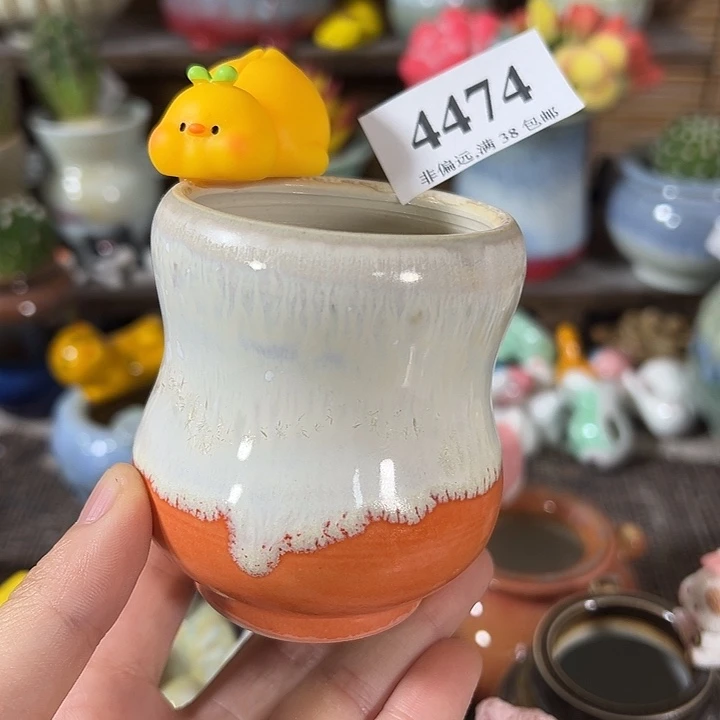 口5高7 手工花盆满30包邮