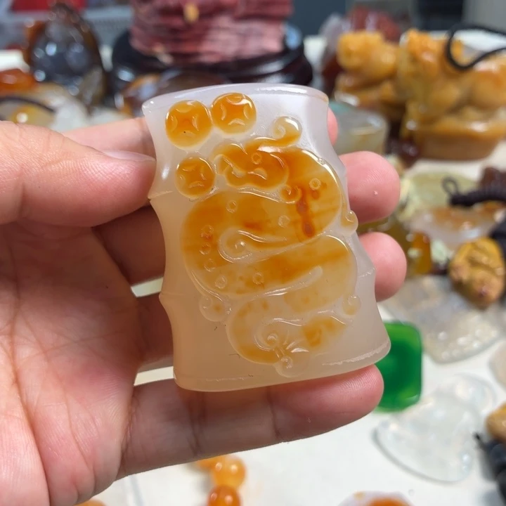 未镶嵌吊坠(不含链)玛瑙/玉髓