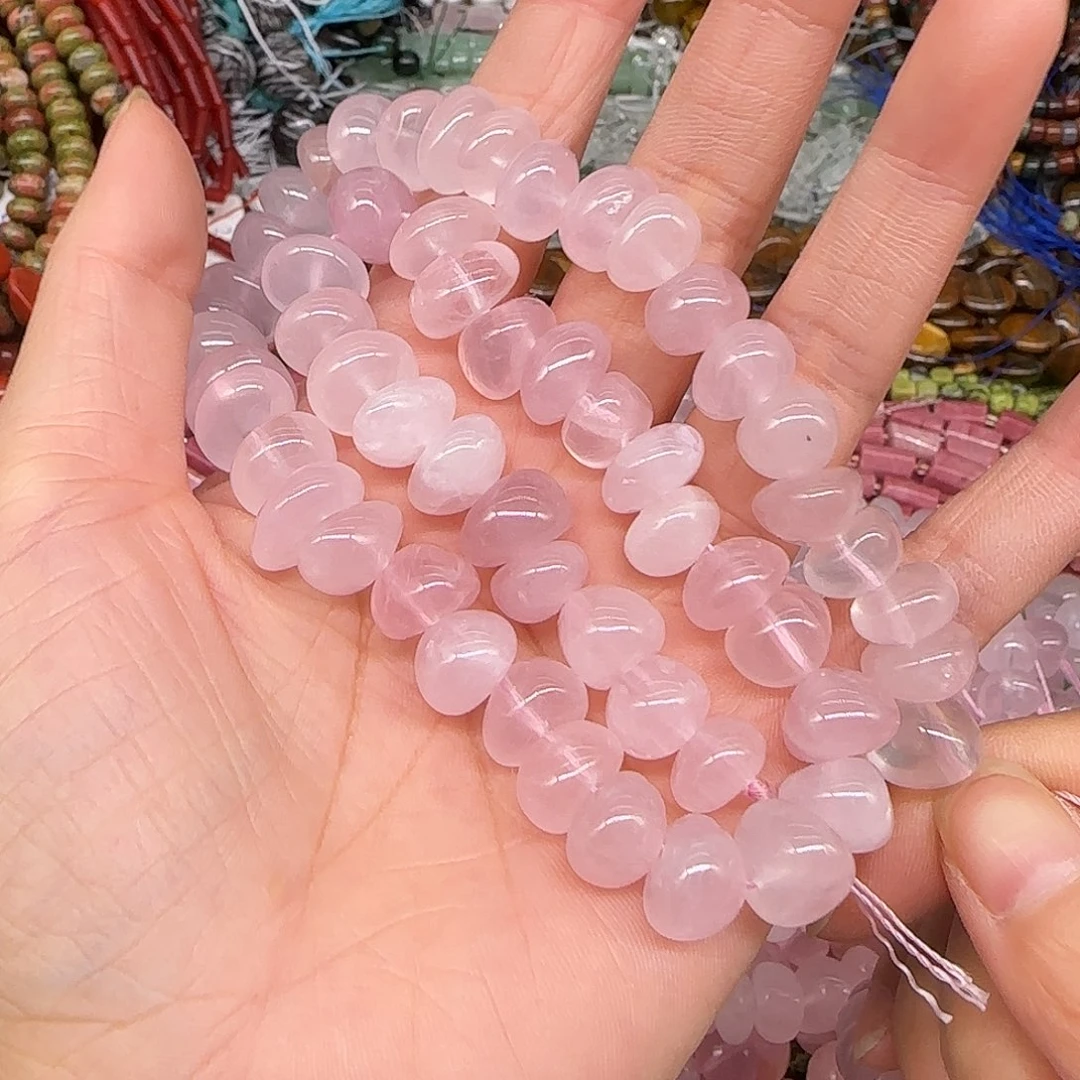 玛瑙/玉髓合金珠宝半成品马粉10-12mm一条