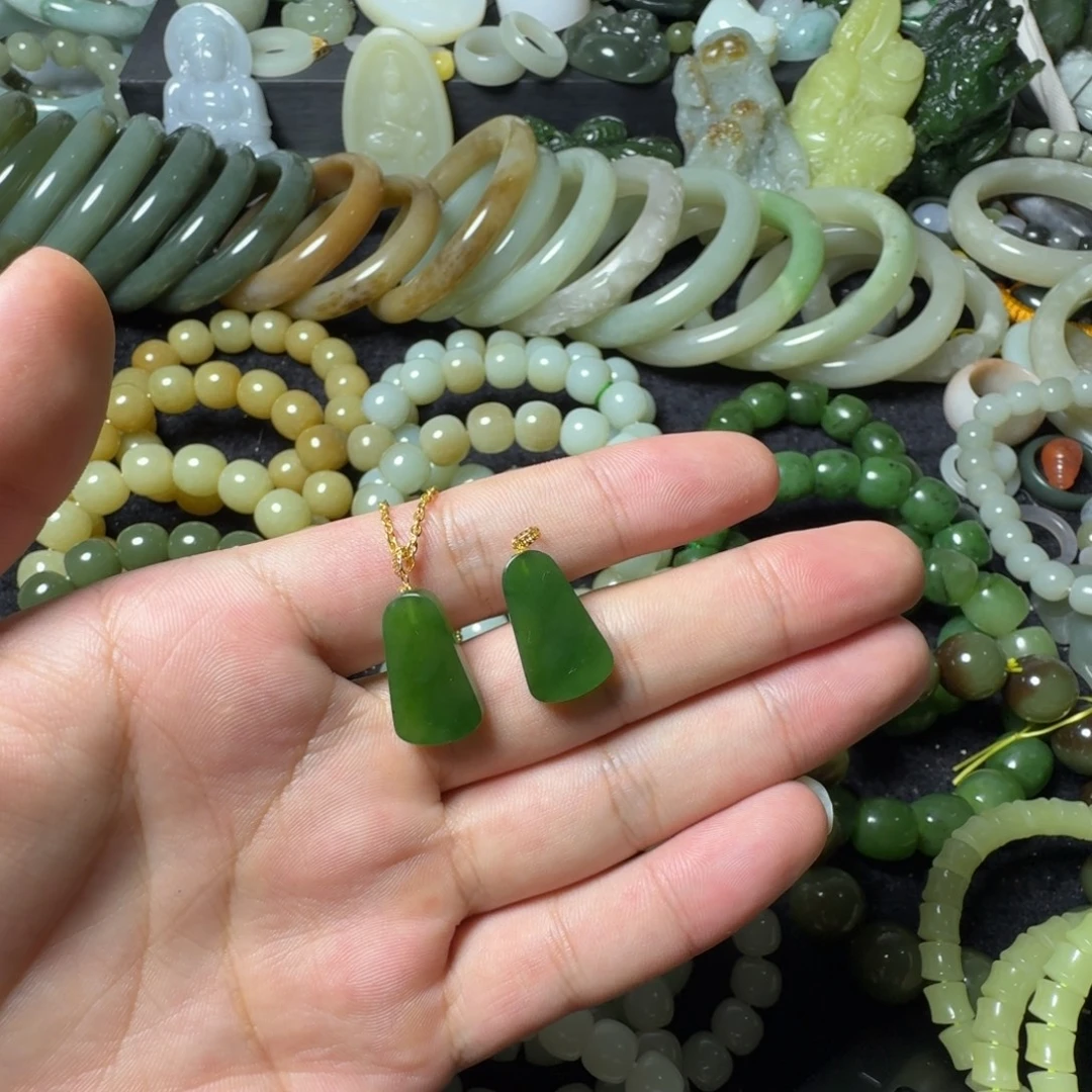 糖****和田玉未镶嵌手串