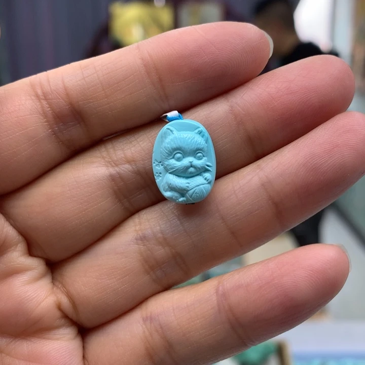 绿松石未镶嵌配饰