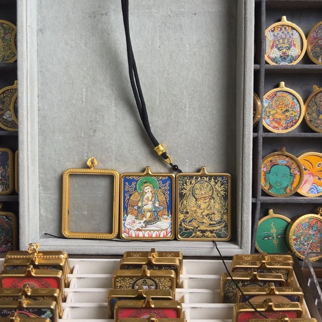 吊坠江*好双面普贤➕黄财神