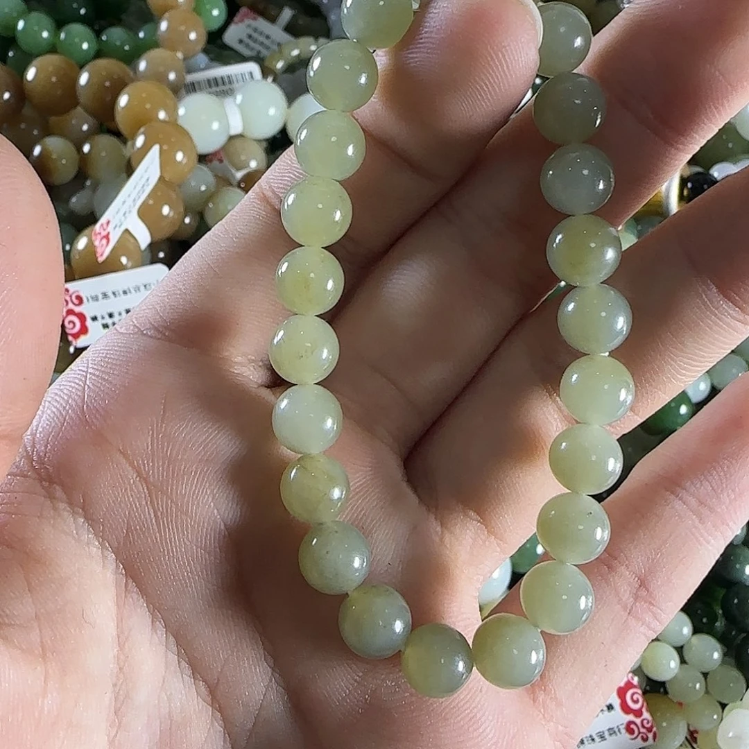 和田玉手链未镶嵌197